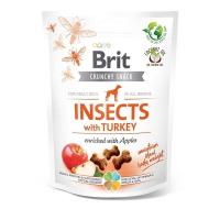 Brit Care Crunchy Snack Insect Turkey Apples 200g