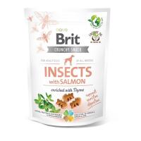 Brit Care Crunchy Snack Insect Salmon Thyme 200g