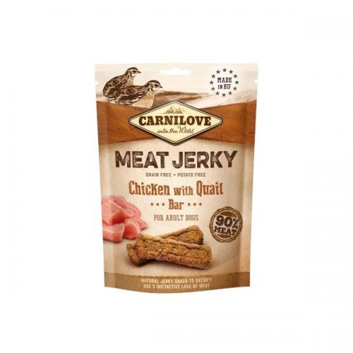 Carnilove Jerky Quail&Chicken Bar 100g