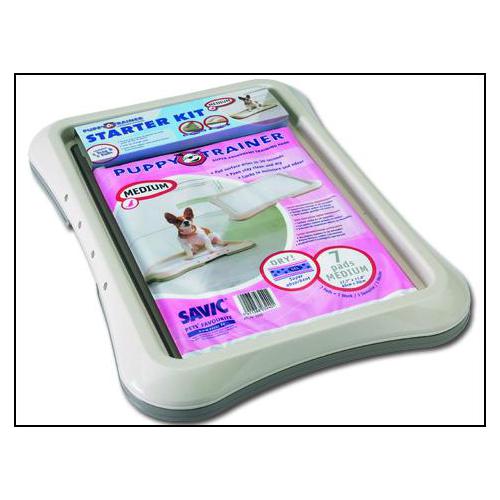 Toaleta Puppy trainer M + 7 podložek