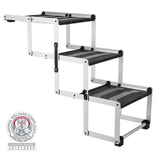 PetWalk skládací schůdky 37 x 57 x 120 cm - max 75 kg