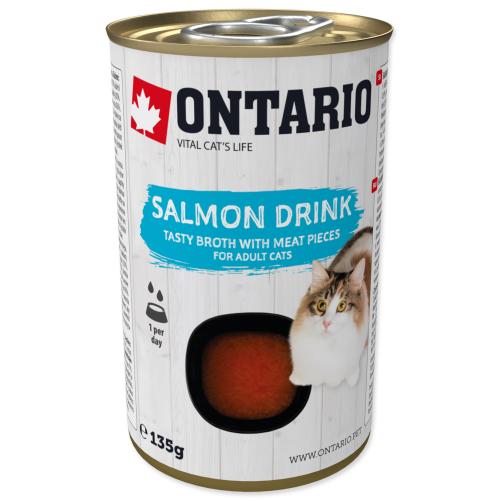 ONTARIO Cat Drink Salmon 135 g