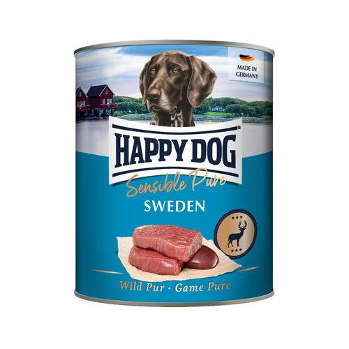 Happy Dog Sensible Wild Pur Sweden - zvěřinová 800 g