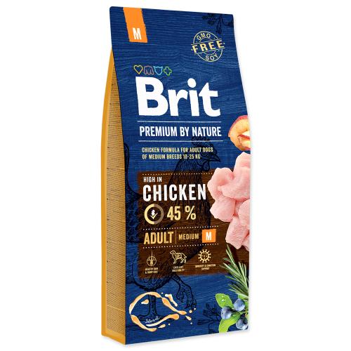 Brit Premium by Nature Adult M 15kg