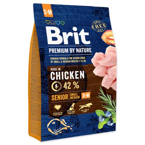 Brit Premium by Nature Senior S+M 3kg