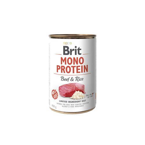 Brit Mono Protein konz. Beef & Brown Rice 400 g