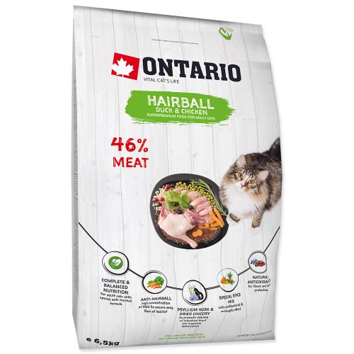 Ontario Cat Hair & Skin 0,4 kg
