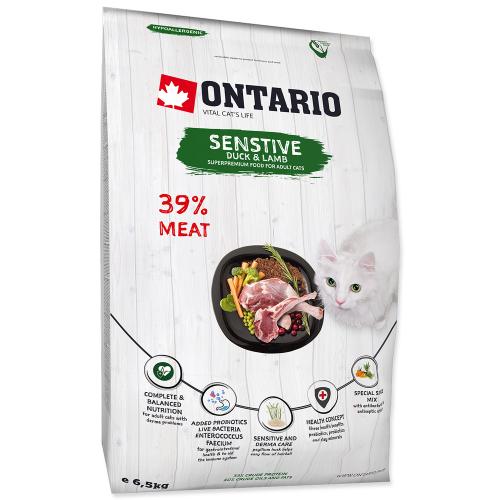 Ontario Cat Sensitive 6,5 kg