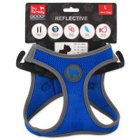 Postroj DOG FANTASY  modrý L