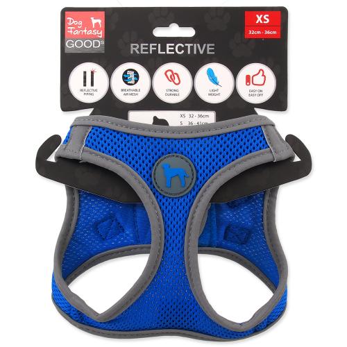 Postroj DOG FANTASY modrý XS