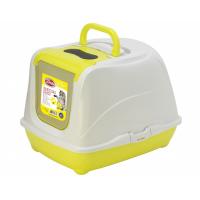 Kočičí toaleta Cat life plus 50cm žlutá