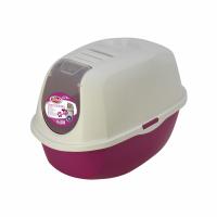 Kočičí toaleta Cat life ECO růžová