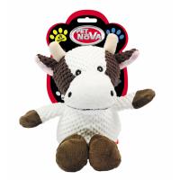Plyšová pískací kravička 32cm