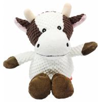 Plyšová pískací kravička 32cm