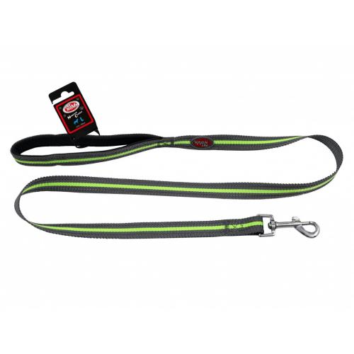 Reflexní vodítko šedé 2 x 120cm