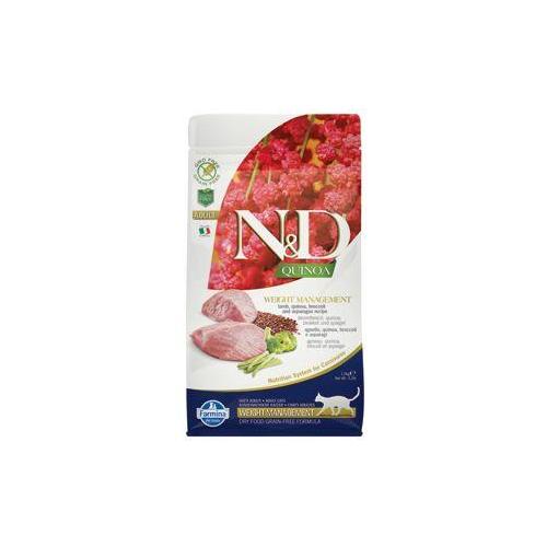 N&D Quinoa CAT Weight Mngmnt Lamb & Broccoli 1,5kg