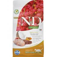 N&D Quinoa CAT Skin&Coat Quail & Coconut 1,5kg