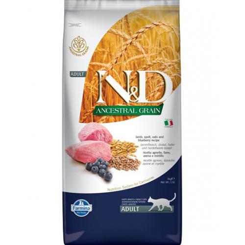 N&D LG CAT Adult Lamb & Blueberry 1,5kg