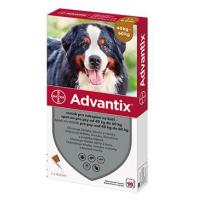 Advantix S.O. pes 40-60 kg a.u.v. hnědý sol 1 x 6 ml