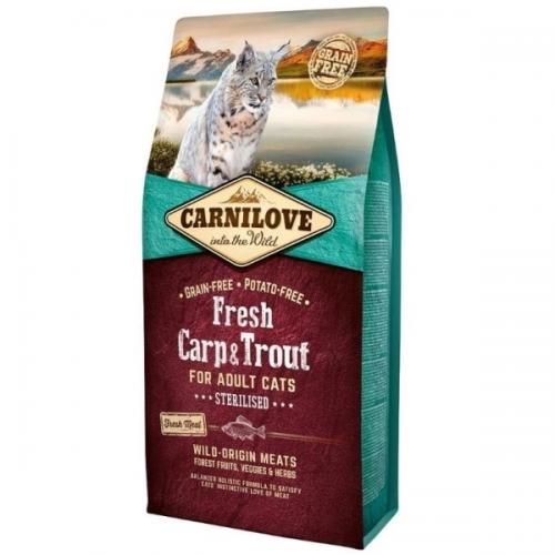 Carnilove Cat Fresh Carp & Trout Sterilised Adult 6kg