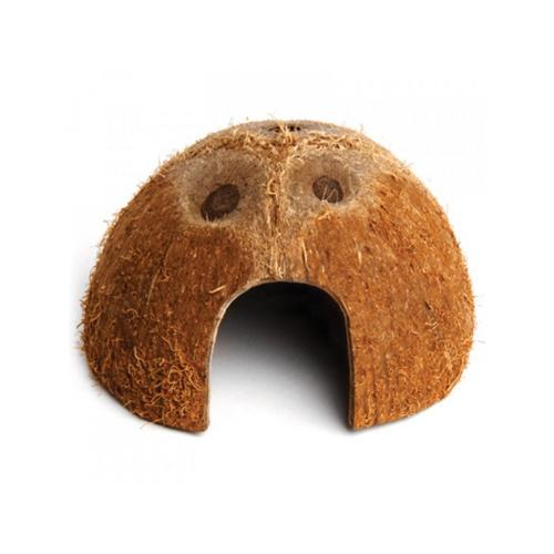 Dekorace přírodní - úkryt kokos Komodo 11x11x6cm