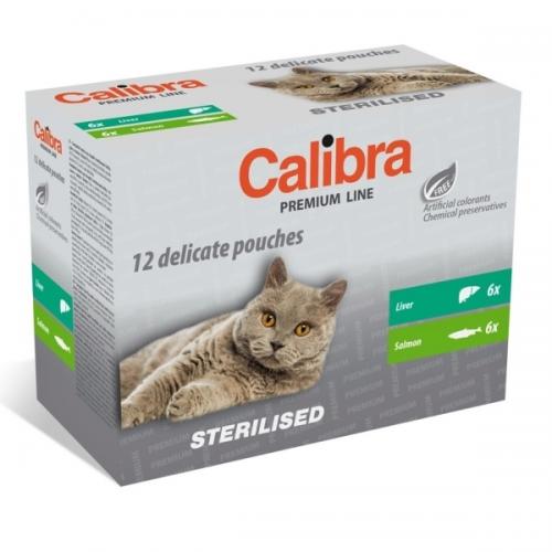 Calibra Cat Premium Sterilised multipack 12x100g