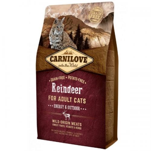 Carnilove Cat Reindeer for Adult Energy & Outdoor 6kg