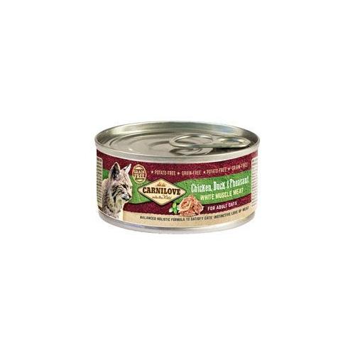 Carnilove White Mus Meat Duck & Pheasant Cats 100g