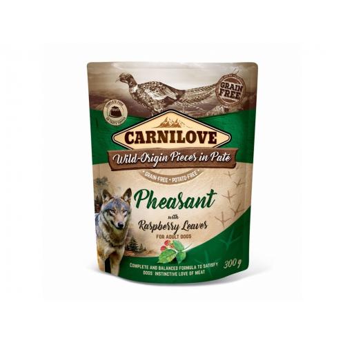 Carnilove Dog Pouch Paté Pheasant & Raspberry 300g