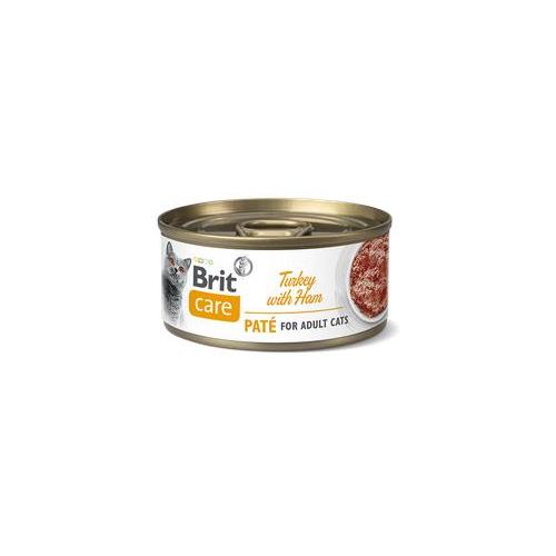 Brit Care Cat konz Paté Turkey&Ham 70g