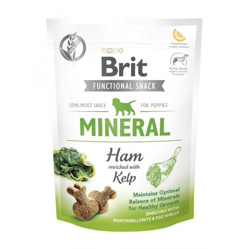 Brit Care Dog Functional Snack Mineral Ham Puppies 150g