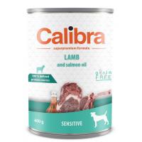 Calibra Dog konz. Sensitive jehněčí 400g