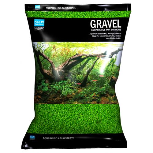 Písek AQUA EXCELLENT 1,6-2,2 mm svítivě zelený 3kg