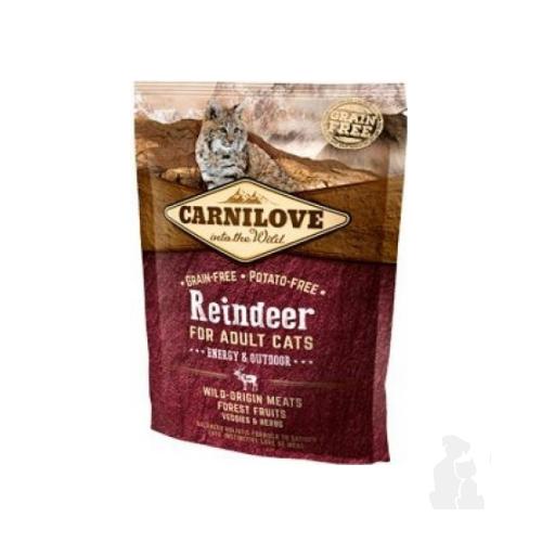 Carnilove Cat Reindeer for Adult Energy & Outdoor 400g