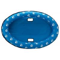 Trixie Plovoucí člun pro psy, nafukovací 130 x 90 cm, modrá