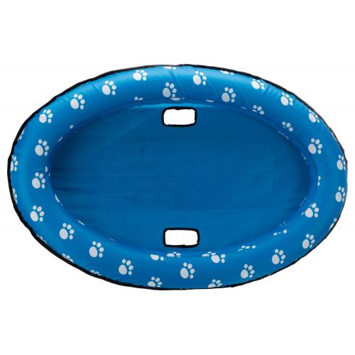 Trixie Plovoucí člun pro psy, nafukovací 130 x 90 cm, modrá