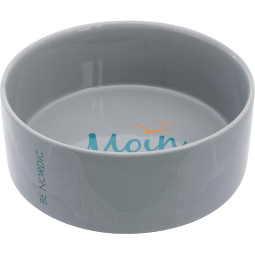 BE NORDIC keramická miska 1,4 l/o 20 cm, šedá