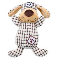 Trixie Plyšový pes kostkovaný 26 cm