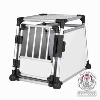 Trixie Transportní klec - hliníkový rám, pevné panely 55x62x78 cm