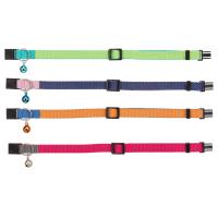 TRIXIE Obojek pro kočky dvojbarevný, s rolničkou