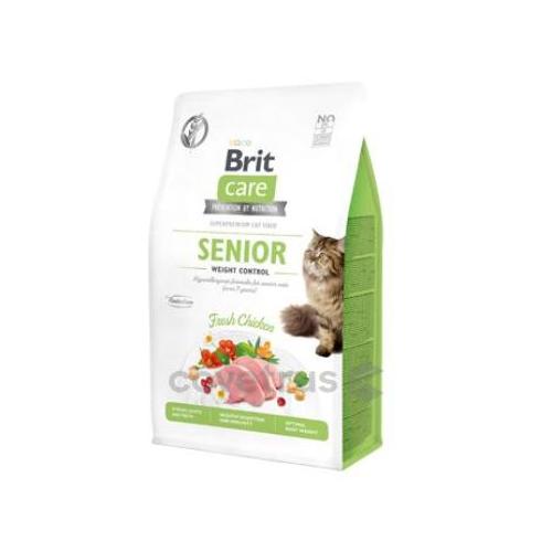 BRIT CARE CAT GF SENIOR WEIGHT CONTROL 2kg