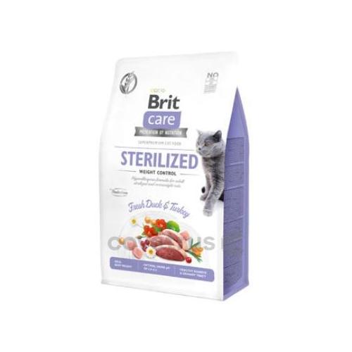 BRIT CARE CAT GF STERILISED WEIGHT CONTROL 400g