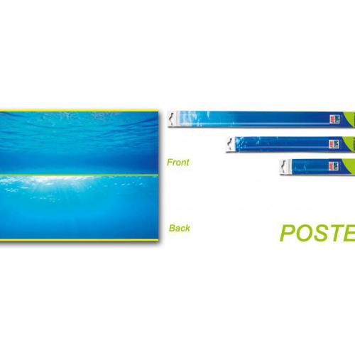 JUWEL POSTER BLAU 2XL, 150 x 60 CM
