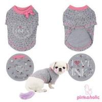 Pinkaholic Ballad tričko - šedé