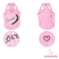 Pinkaholic Romance tričko - růžové