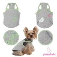 Pinkaholic Ladybug tričko - světle šedá