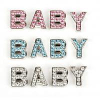 Pinkaholic přívěsek písmenka BABY - modrá