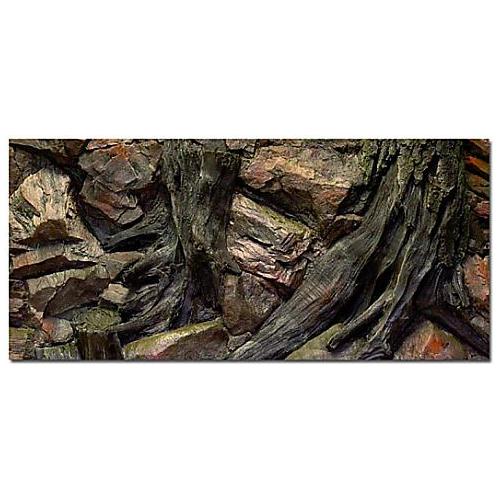 Akvarijní 3D pozadí Kořen 100 x 50 cm