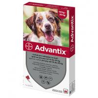 Advantix S.O. pes 10-25kg červený 1 x 2,5 ml