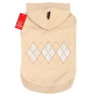 Puppia DIAMOND BACK MIKINA - béžová